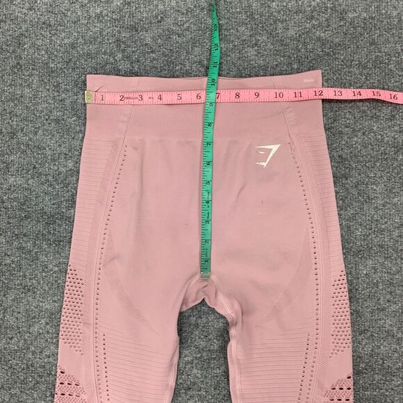 Gymshark Legging Womens S Small Vented Mid Rise Seamless Pull On High Waisted - Picture 6 of 13